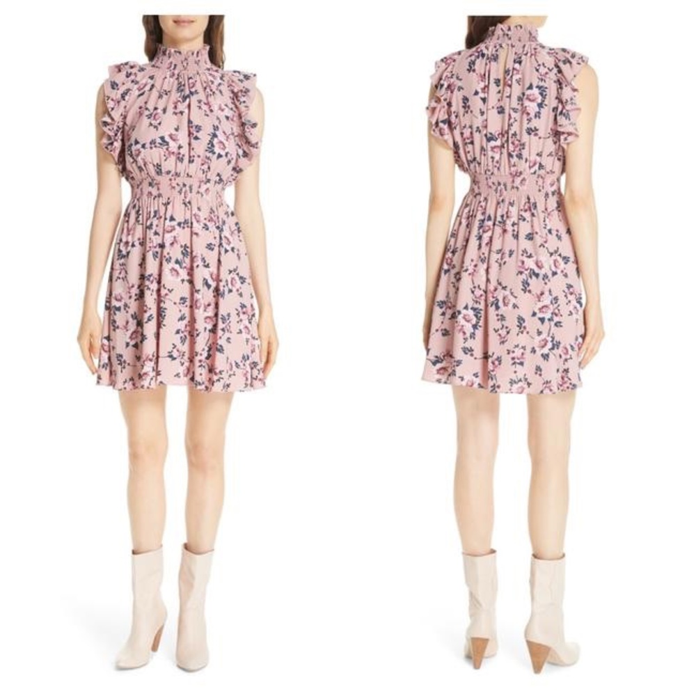 kate spade new york prairie rose flutter dress